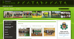 Desktop Screenshot of jekabpilssportaskola.lv