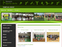 Tablet Screenshot of jekabpilssportaskola.lv
